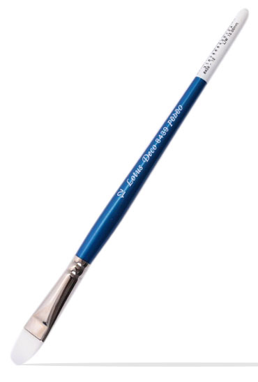 PEBEO Brushes - Lotus Deco - Četkica flah comb - plavo-bela br.12 670163