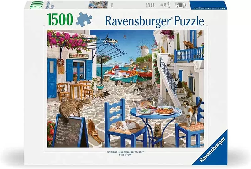 Puzzle slagalica 1500 delova Mačke Mikonosa Ravensburger 12001450