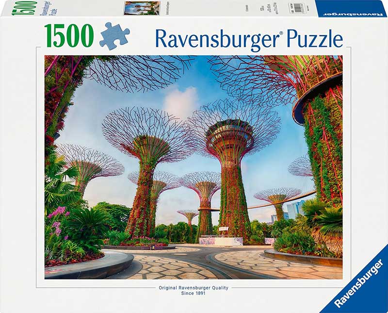 Puzzle slagalica 1500 delova Park u Singapuru Ravensburger 12001396 - Image 1