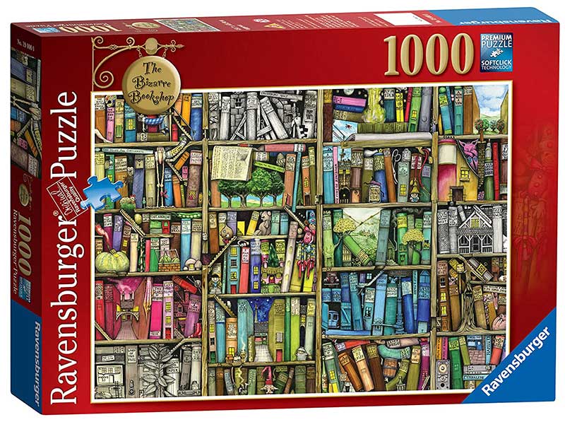 Ravensburger Slagalica od 1000 delova - Bizarna prodavnica knjiga, Kolin Tompson 12000299