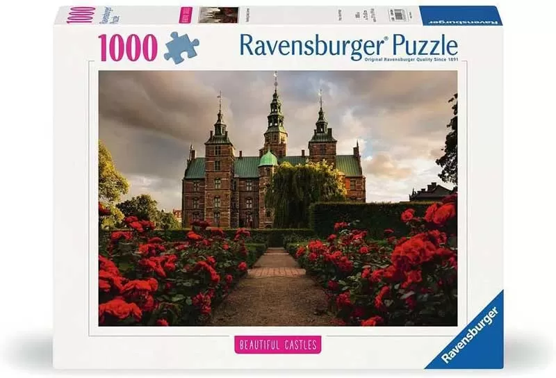 Puzzle slagalica 1000 delova Zamak Rozenborg Danska Ravensburger 12001336