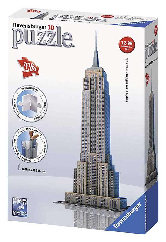 Ravensburger 3D Puzle - Empire State Building 12553