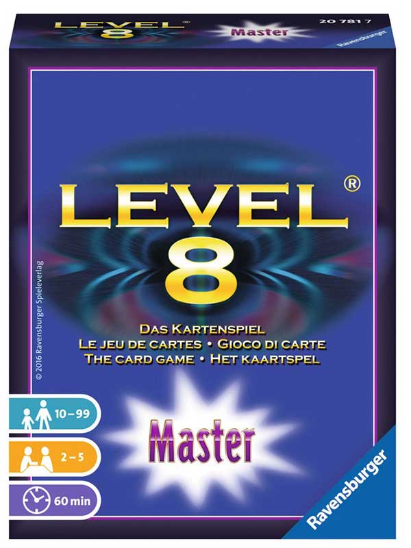Društvena igra s kartama Level 8 Master - Ravensburger 20781