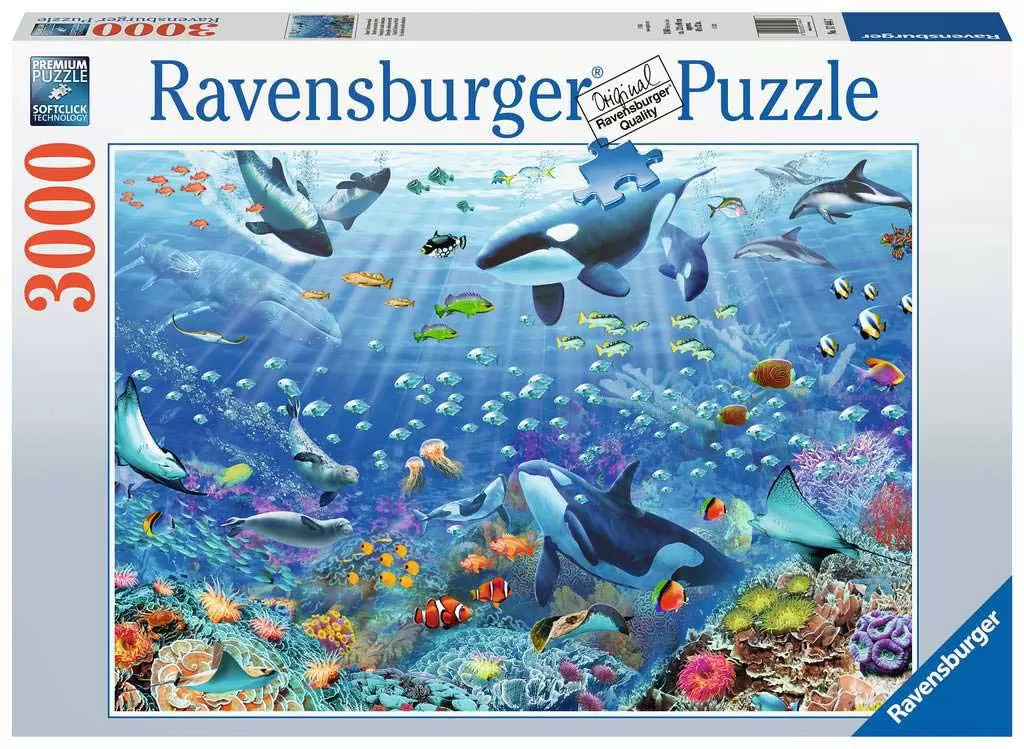 Puzzle 3000 delova Pod morem Ravensburger 17444