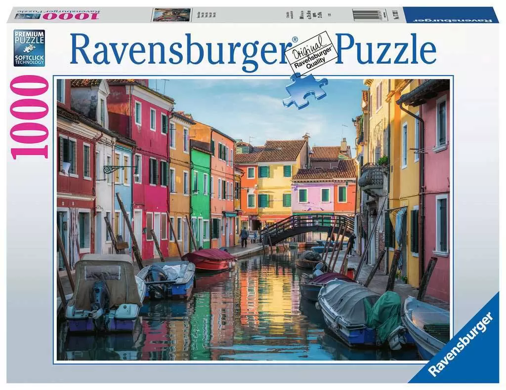 Puzzle 1000 delova Burano Italija Ravensburger 12000623