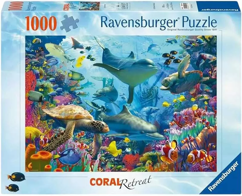Puzzle slagalica 1000 delova Na koralnom grebenu Ravensburger 12001172