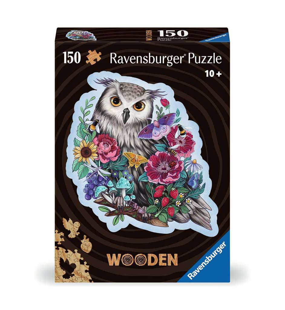 Drvene puzzle slagalica 150 delova Sova Ravensburger 17511