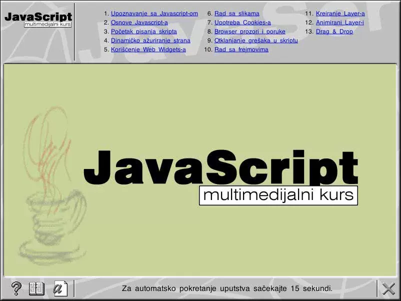 Multimedijalni kurs - Java Script