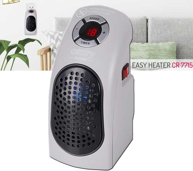 Mini prenosna grejalica 400W Camry CR7715