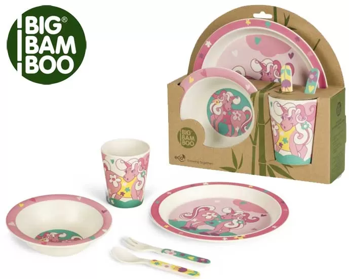 BigBamBoo Dečiji set za jelo Jednorog