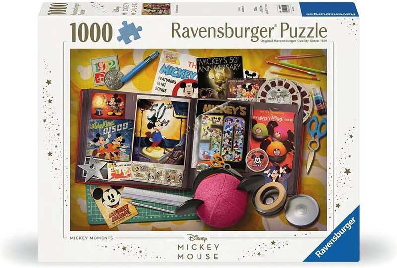 Puzzle 1000 delova Mickey 1970 Disney Collectors Edition Ravensburger 12000843