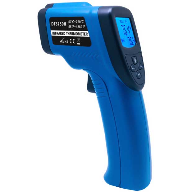 Infracrveni termometar -50°C do +750°C DT8750H