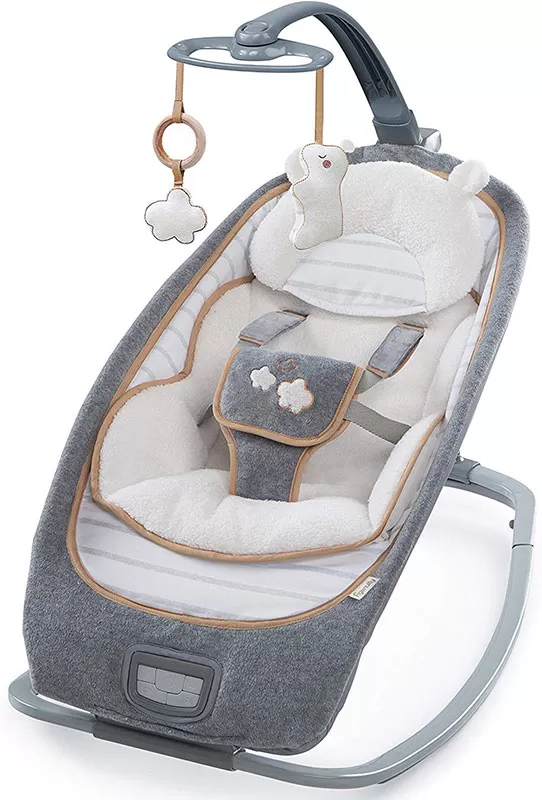 Ingenuity Ležaljka za bebu - Rocking Seat - Bella Teddy 10986