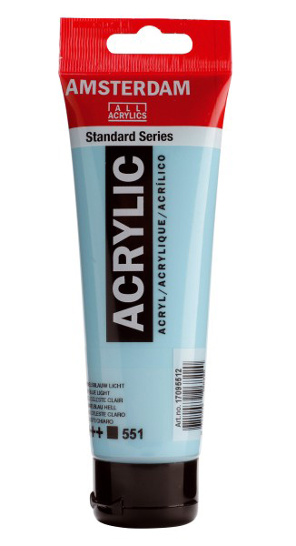 TALENS Amsterdam Akrilna boja - Akrilik - Svetla nebo plava 120ml 680551