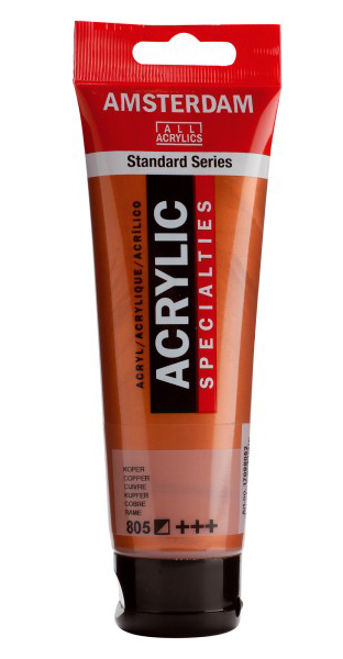 TALENS Amsterdam Specialties Akrilna boja - Akrilik - Bakarna boja Bakar 120ml 680805