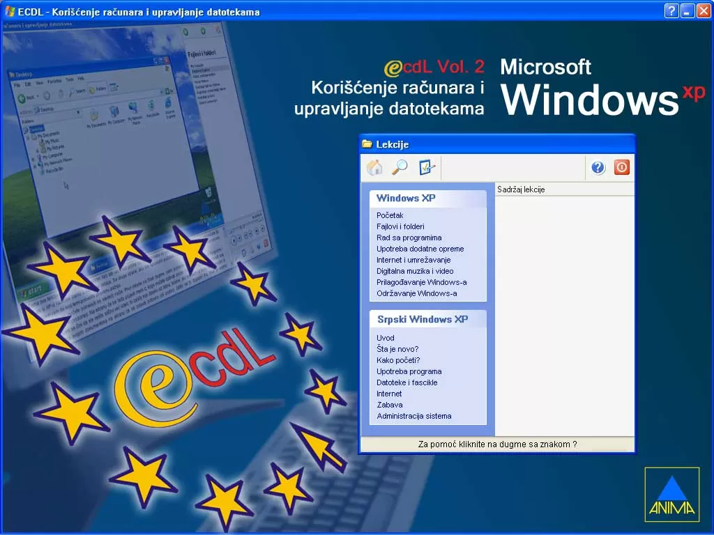 Multimedijalni kurs -  Windows XP