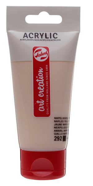 TALENS Art Creation Akrilik - Akrilna boja Svetla napuljsko žuto crvena 75ml