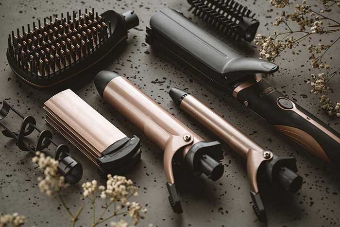 Camry Stajler za kosu sa izmenljivim dodacima 5U1 CR2024