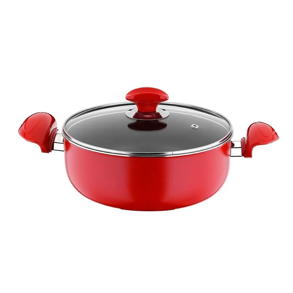 REDIO šerpa sa dve ručke i poklopcem 26cm