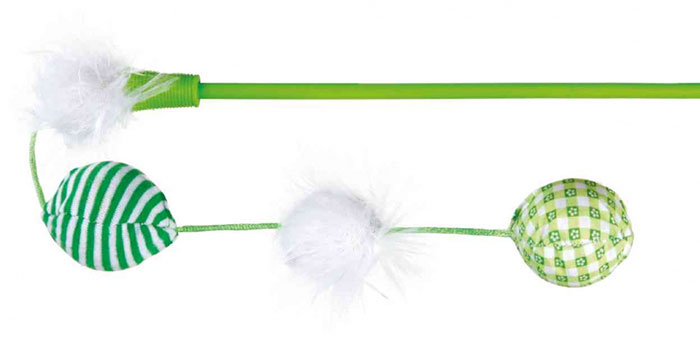 Igračka za mačke Štap sa lopticama Trixie 45743