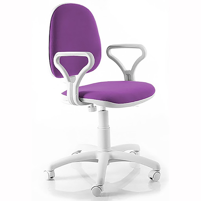 Kancelarijska radna stolica ljubičasta Regal White GTP M-25