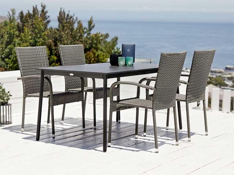 Baštenska garnitura Gertis Sto i četiri stolice