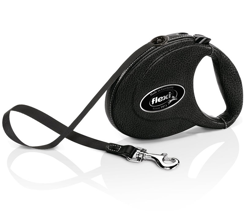 Flexi Povodac za pse Collection S Tape 3m Black
