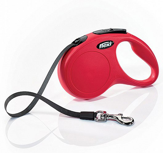 Flexi Povodac za pse New Classic L Tape 8m Red