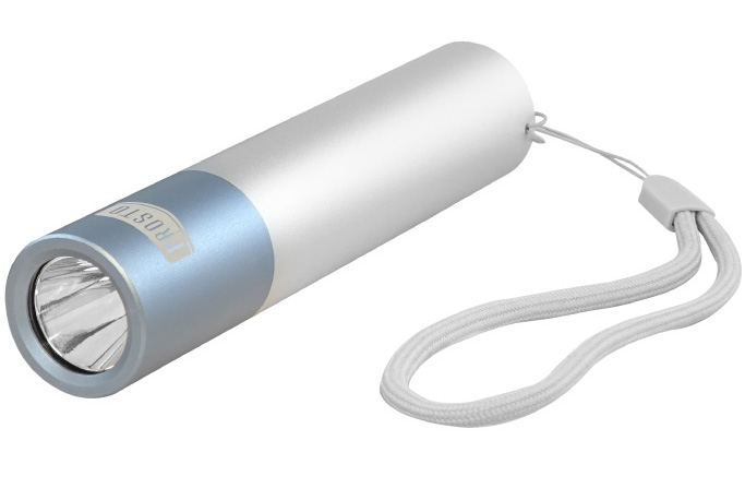 Punjiva baterijska LED lampa sa metalnim kućištem PL4051A/WH