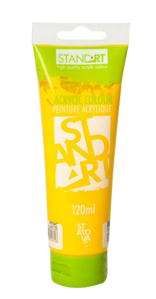 STANDART Akrilna boja Akrilik Žuta 120ml