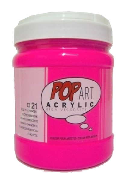PEBEO Pop Art - Akrilna boja Akrilik 700ml Fluo pink 661317