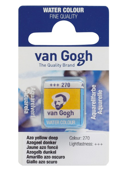 TALENS Van Gogh Akvarel boja u panu AZO ŽUTA 13g 2 komada687270