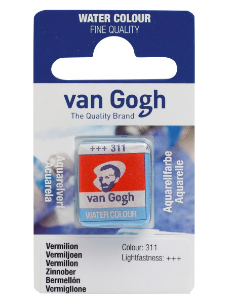 TALENS Van Gogh Akvarel boja u panu VERMILION 13g 2 komada 687311