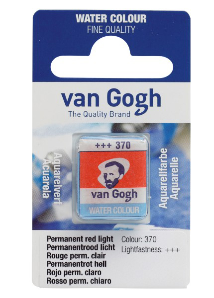 TALENS Van Gogh Akvarel boja u panu SVETLO CRVENA 13g 2 komada  687370