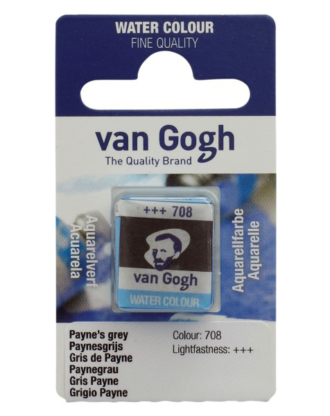 TALENS Van Gogh Akvarel boja u panu SIVA 13g 2 komada 687708