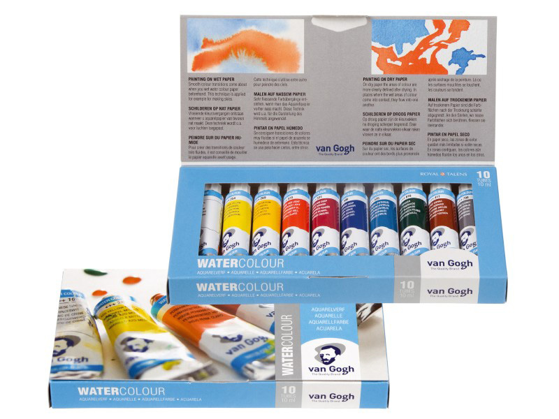 TALENS Van Gogh Set Akvareli Akvarel boje u tubama 10x10ml 687901