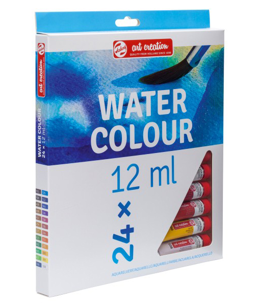TALENS Art Creation Set Akvareli Akvarel boje u tubama 24x12ml 699033