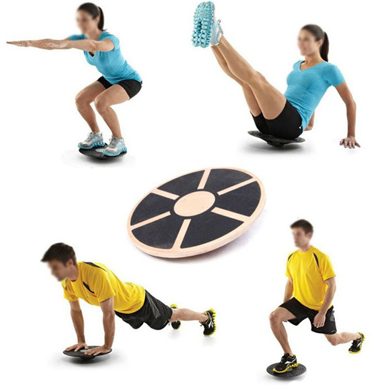 Drvena balans ploča za trening 291316