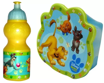 Disney Set za užinu Animal Friends - kutija i boca SR31373+SR33032
