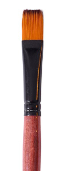 POP BRUSH 010 - Četkica flah- braon br.4 - 3 kom. 628206