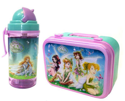 Disney Set za užinu Faires - kutija i termos SR31472+SR31422