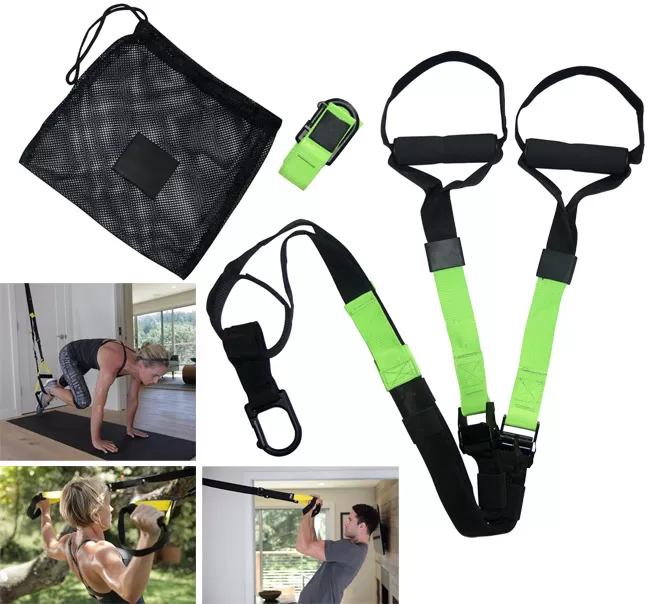 Kućni trenažer za izvođenje suspenzionih vežbi S-trainer set trx1513