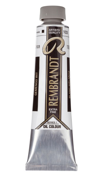 TALENS Rembrandt - Uljana boja 40ml BELA 686007