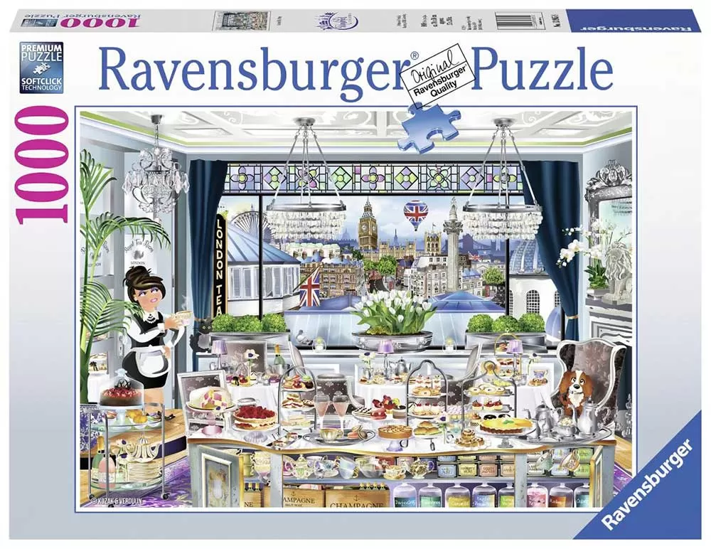 Ravensburger Puzzle 1000 delova - Londonska čajanka 13985