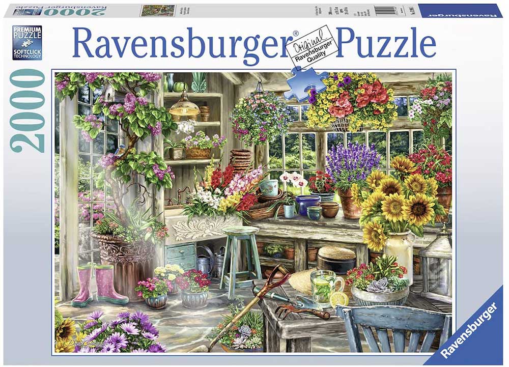 Ravensburger Puzzle 2000 delova - Baštovanski raj 13996