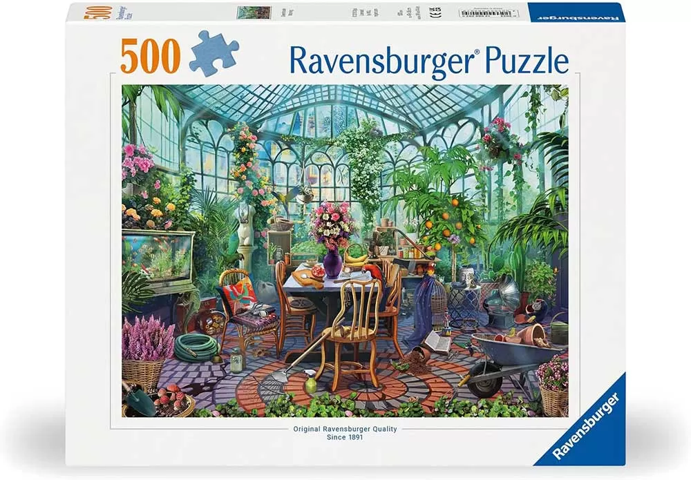 Ravensburger Puzzle 500 delova - Jutra u staklenoj bašti