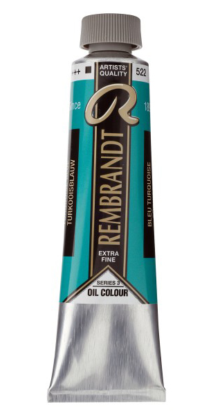TALENS Rembrandt - Uljana boja 40ml TIRKIZNO PLAVA 686077