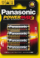 Panasonic PowerMax3 - AA alkalne baterije - pakovanje 4 kom.