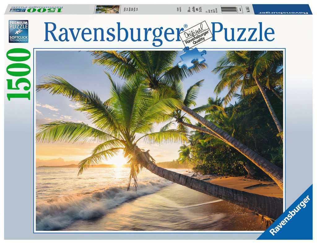 Puzzle 1500 delova Tajna sa plaže Ravensburger