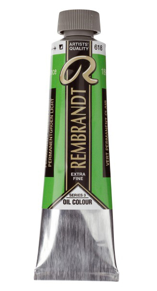 TALENS Rembrandt - Uljana boja 40ml SVETLO ZELENA 686096 - Image 1